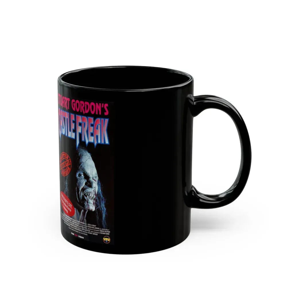 CASTLE FREAK (VHS COVER) - Black Coffee Mug - Go Mug Yourself