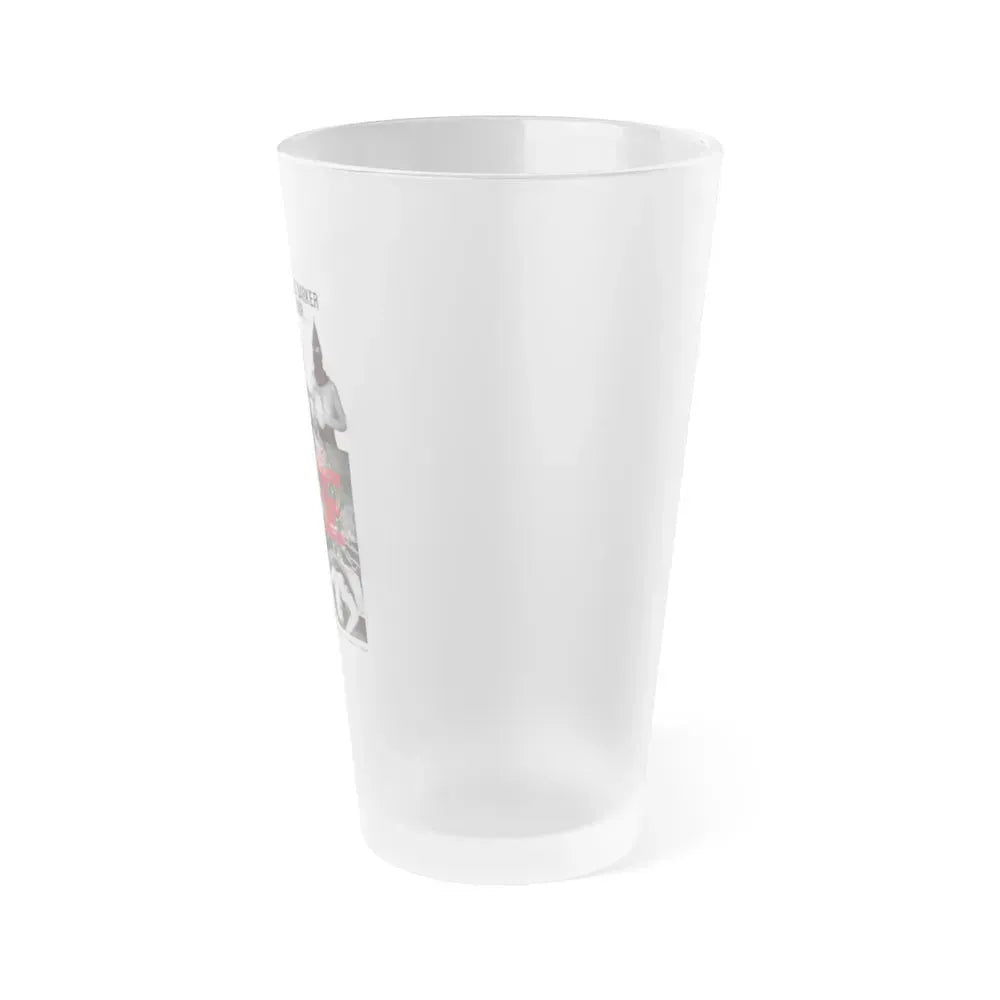 CASTLE OF THE WALKING DEAD (THE TORTURE CHAMBER OF DR SADISM, THE SNAKE PIT AND THE PENDULUM, BLOOD DEMON) 1967 Movie Poster - Frosted Pint Glass 16oz - Go Mug Yourself