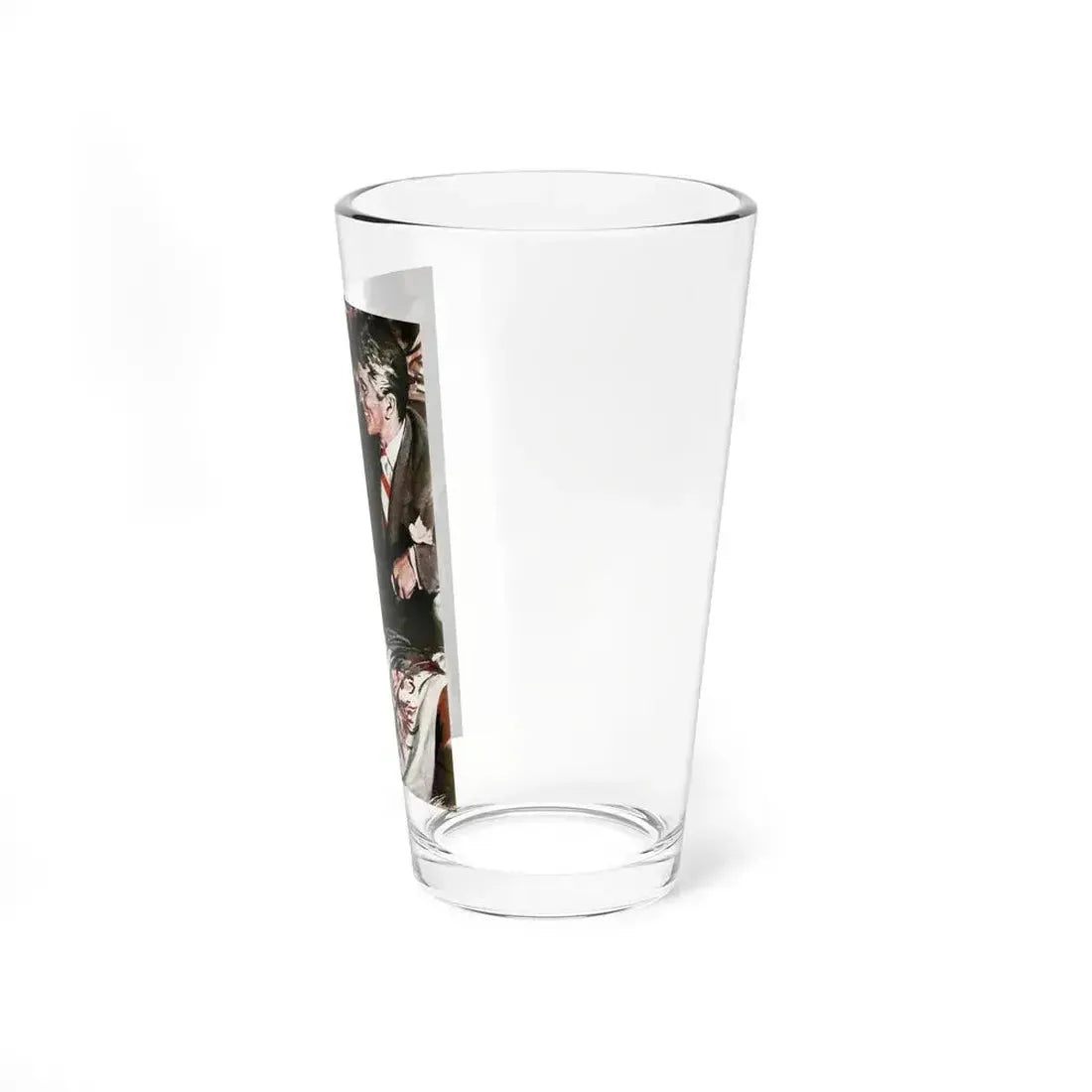 Castle on the Sand, Redbook, September 1947 (Magazine Illustration) Pint Glass 16oz - Go Mug Yourself