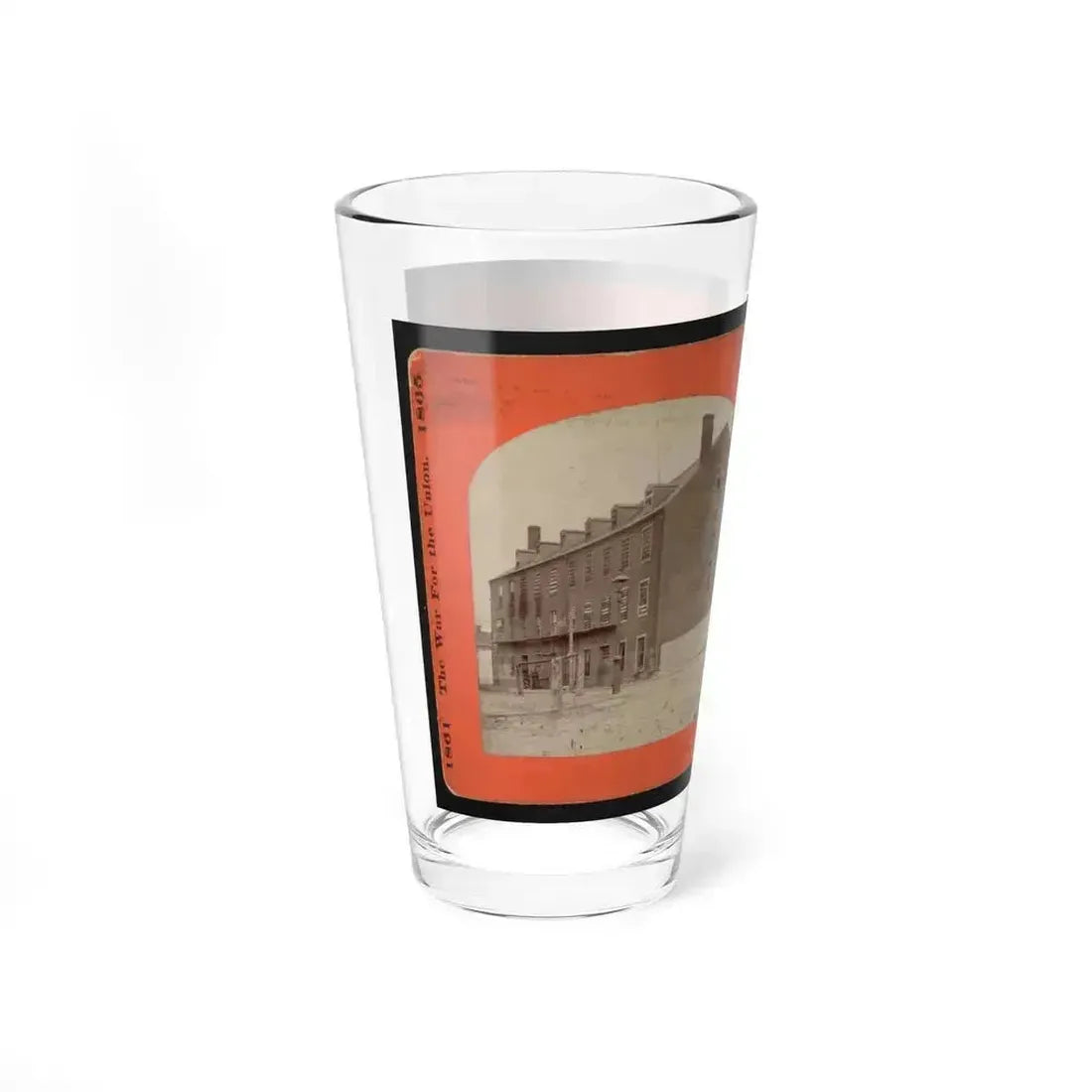 Castle Thunder, Richmond, Va. (U.S. Civil War) Pint Glass 16oz - Go Mug Yourself