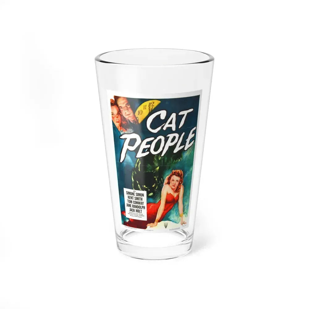 CAT PEOPLE 1942 Movie Poster - Pint Glass 16oz 16oz - Go Mug Yourself
