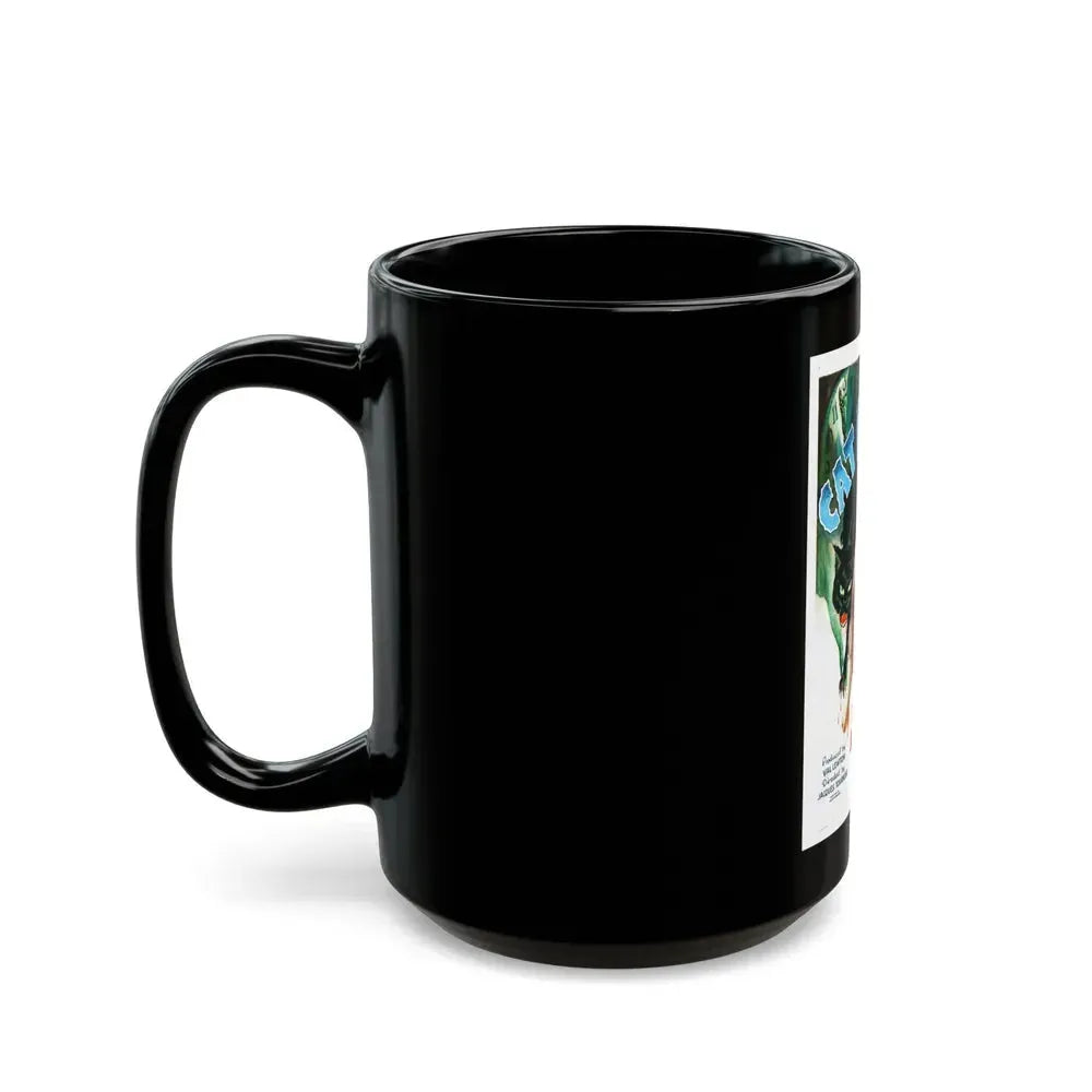 CAT PEOPLE (3) 1942 Movie Poster - Black Coffee Mug - Go Mug Yourself