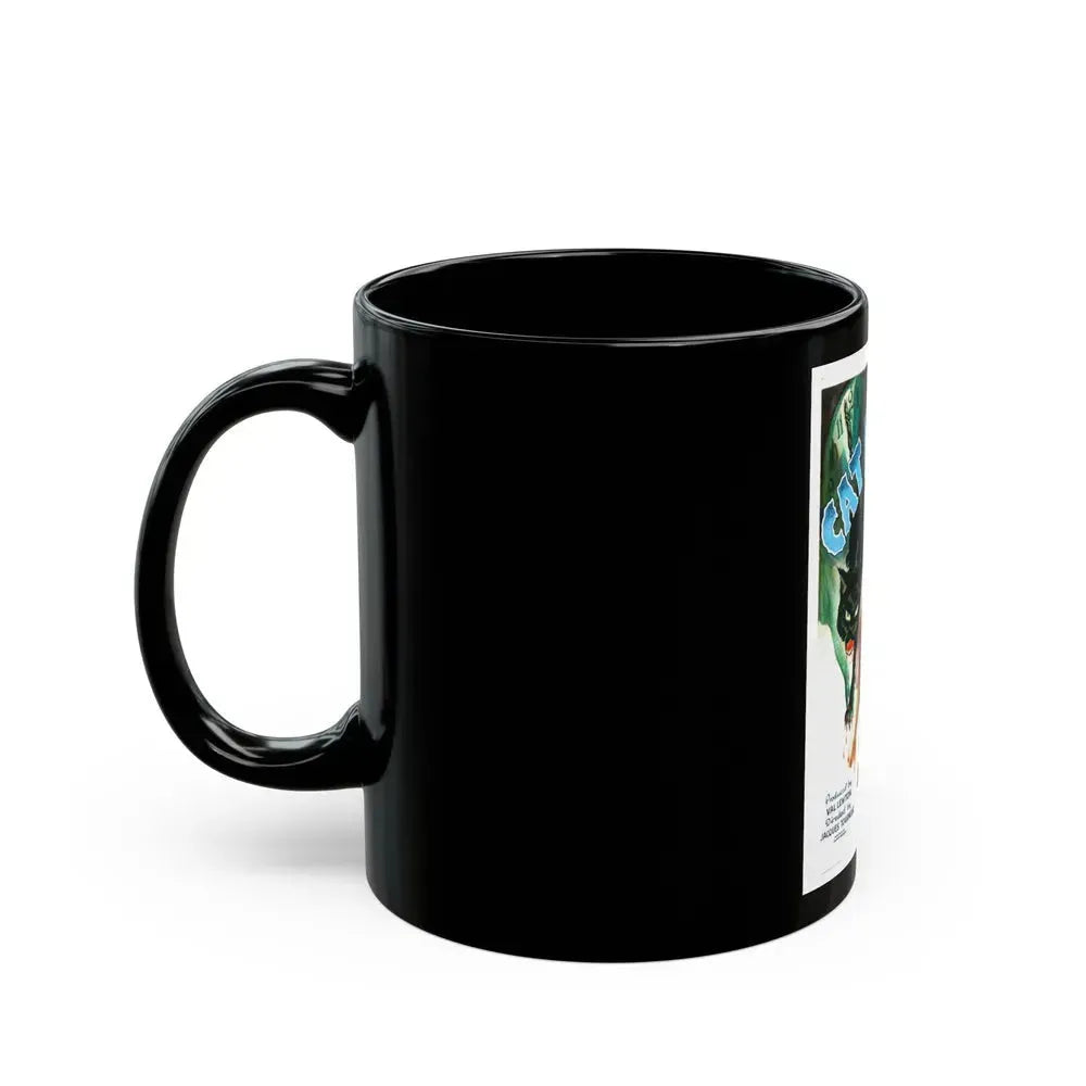 CAT PEOPLE (3) 1942 Movie Poster - Black Coffee Mug - Go Mug Yourself