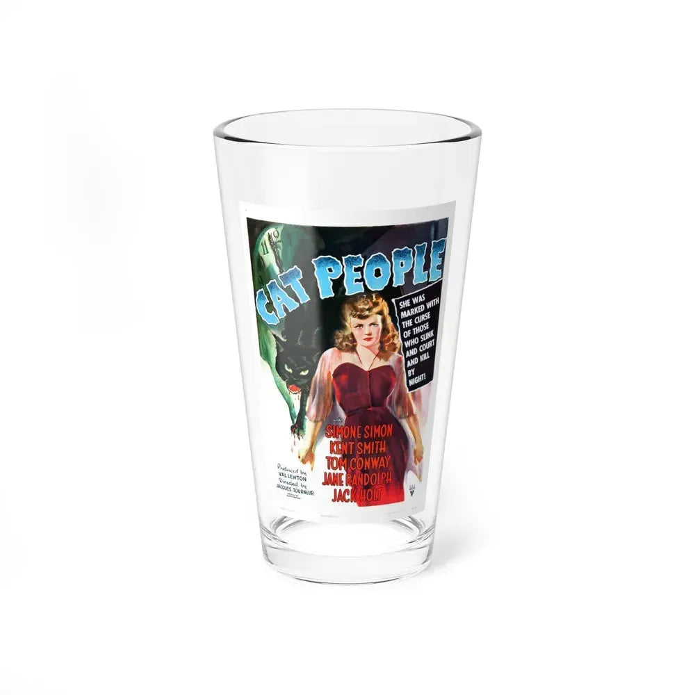 CAT PEOPLE (3) 1942 Movie Poster - Pint Glass 16oz 16oz - Go Mug Yourself