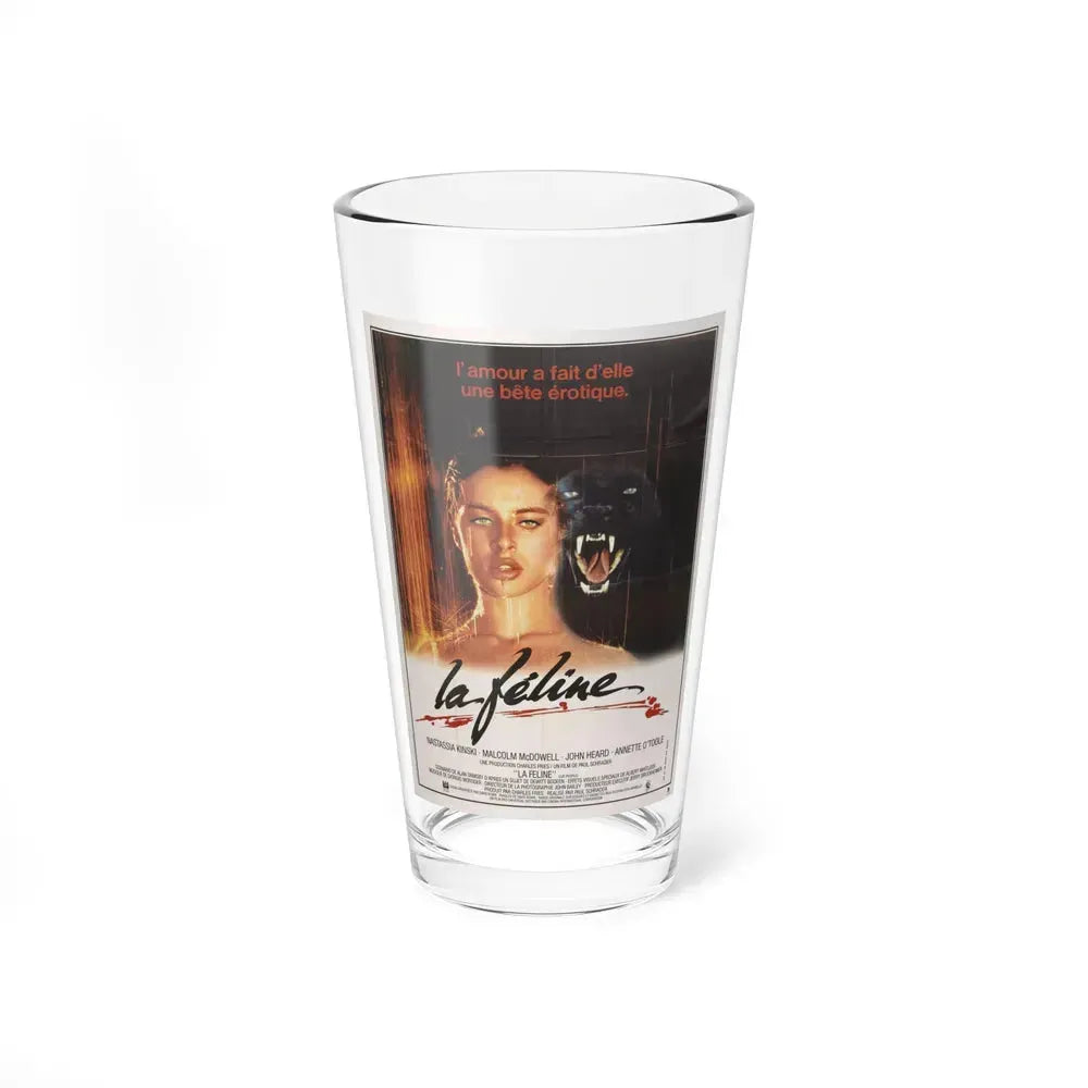 CAT PEOPLE (FRENCH) 1942 Movie Poster - Pint Glass 16oz 16oz - Go Mug Yourself