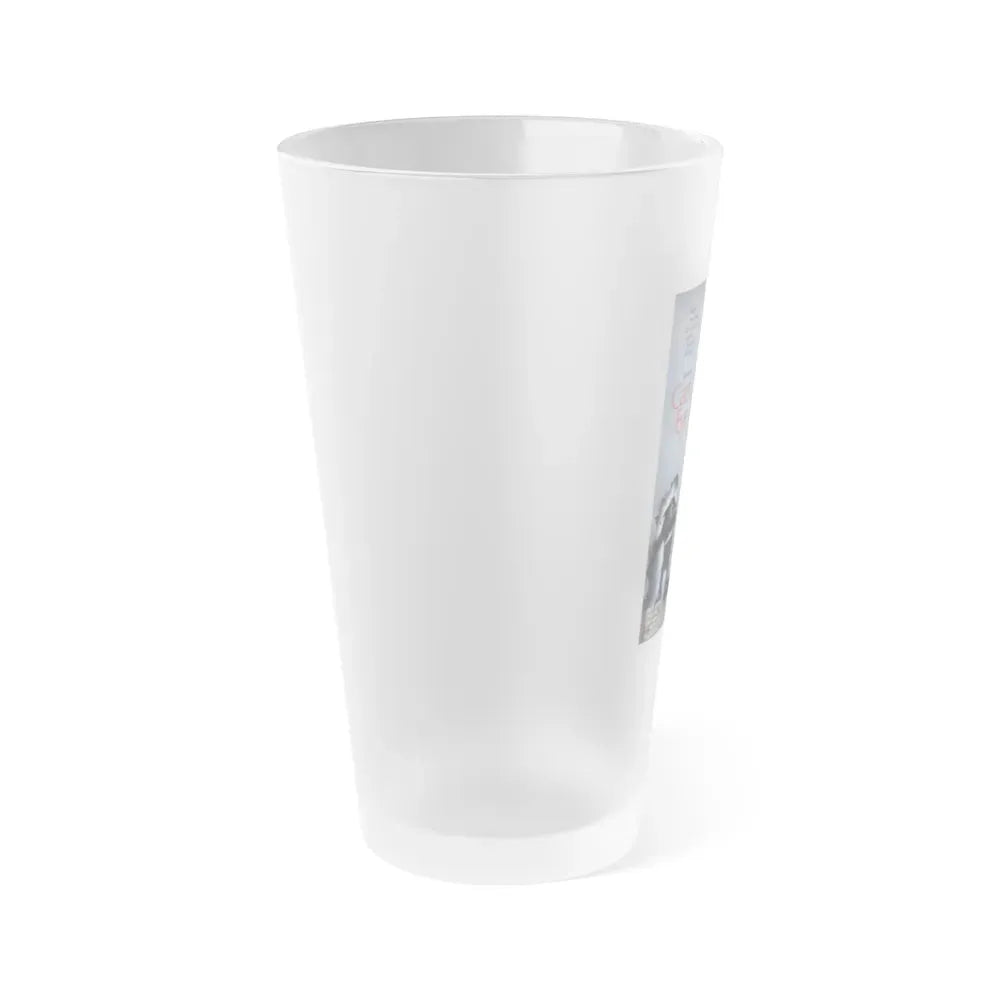 CAT'S EYE 1985 Movie Poster - Frosted Pint Glass 16oz - Go Mug Yourself