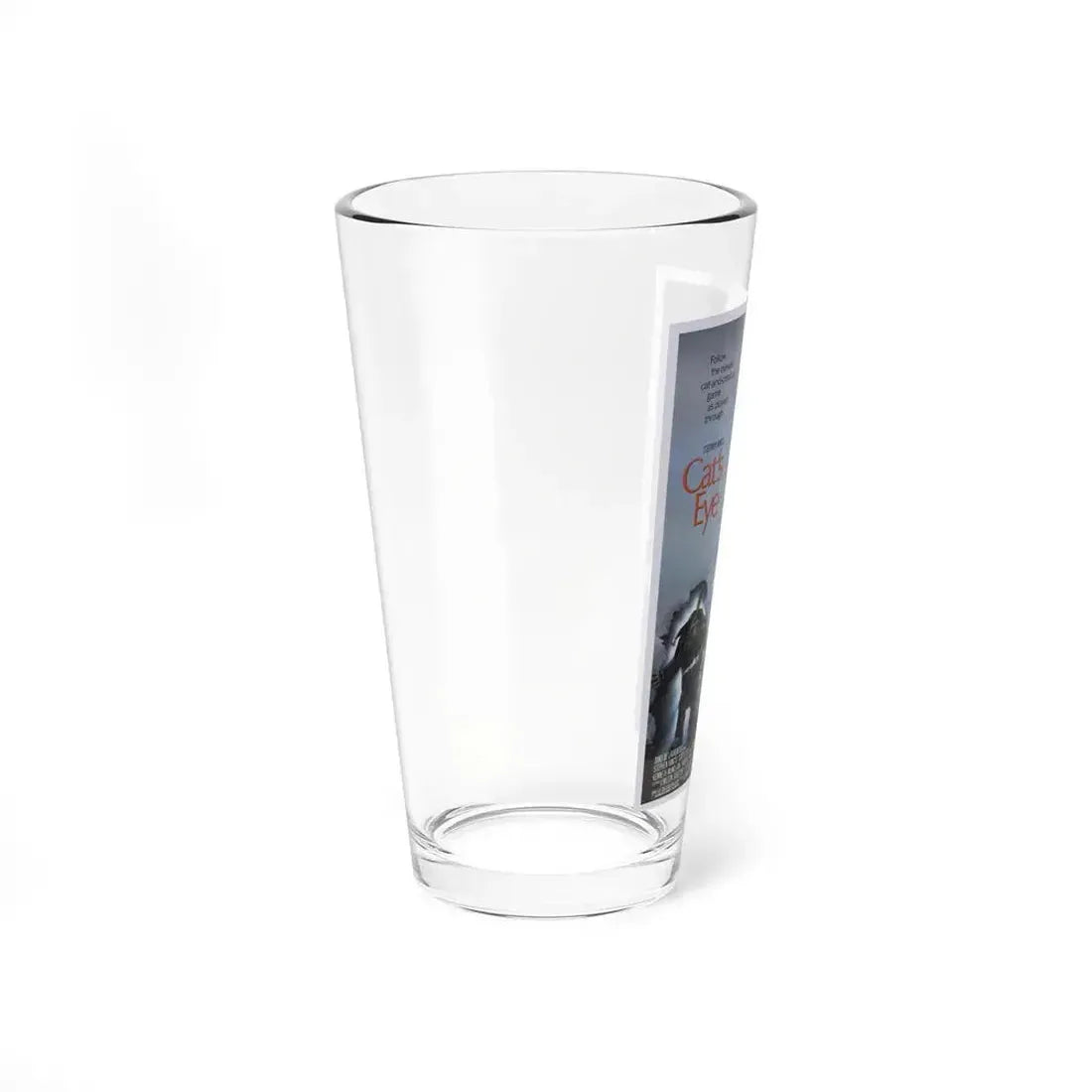 CAT'S EYE 1985 Movie Poster - Pint Glass 16oz - Go Mug Yourself