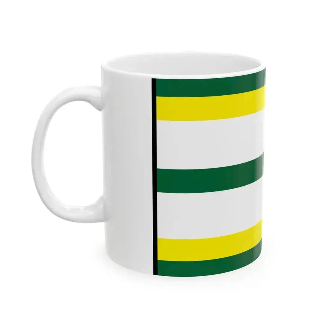 Cata Levice Flag (Slovakia) White Coffee Mug - Go Mug Yourself
