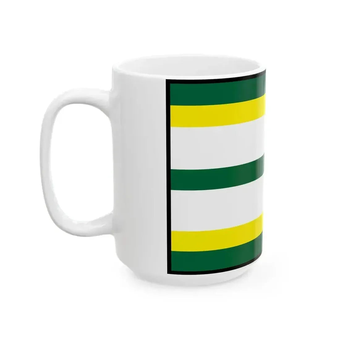 Cata Levice Flag (Slovakia) White Coffee Mug - Go Mug Yourself