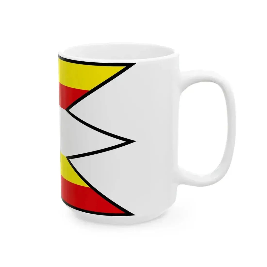 Cataj Senec Flag (Slovakia) White Coffee Mug - Go Mug Yourself