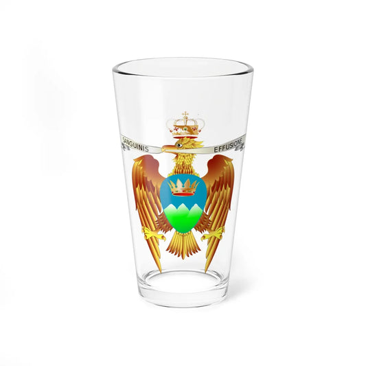 CatanzaroCoA (Italy) (Coat of Arms) Pint Glass 16oz 16oz - Go Mug Yourself