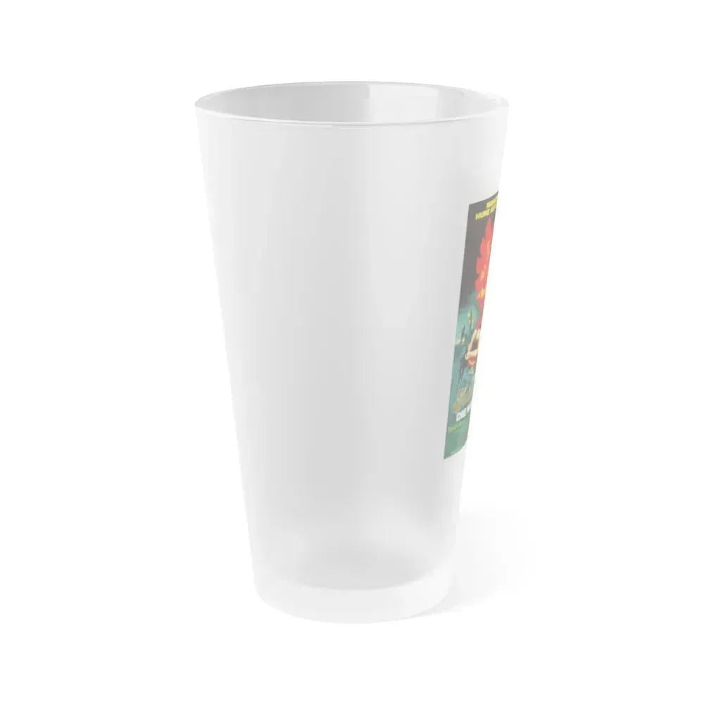 CATHERINE THE NAKED QUEEN 1983 Movie Poster - Frosted Pint Glass 16oz - Go Mug Yourself