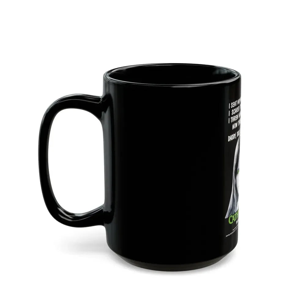 CATHY'S CURSE 1977 Movie Poster - Black Coffee Mug - Go Mug Yourself