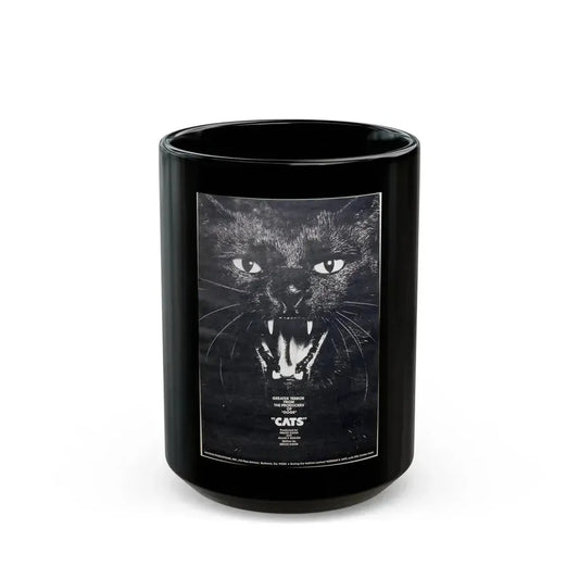 CATS (NEVER PRODUCED) 1977 Movie Poster - Black Coffee Mug 15oz - Go Mug Yourself
