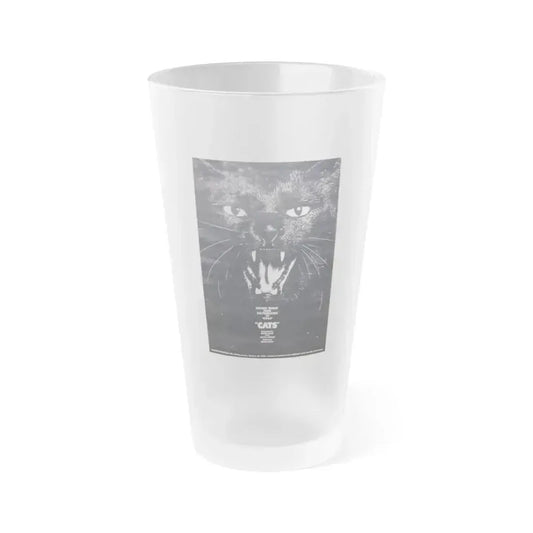 CATS (NEVER PRODUCED) 1977 Movie Poster - Frosted Pint Glass 16oz 16oz Frosted - Go Mug Yourself