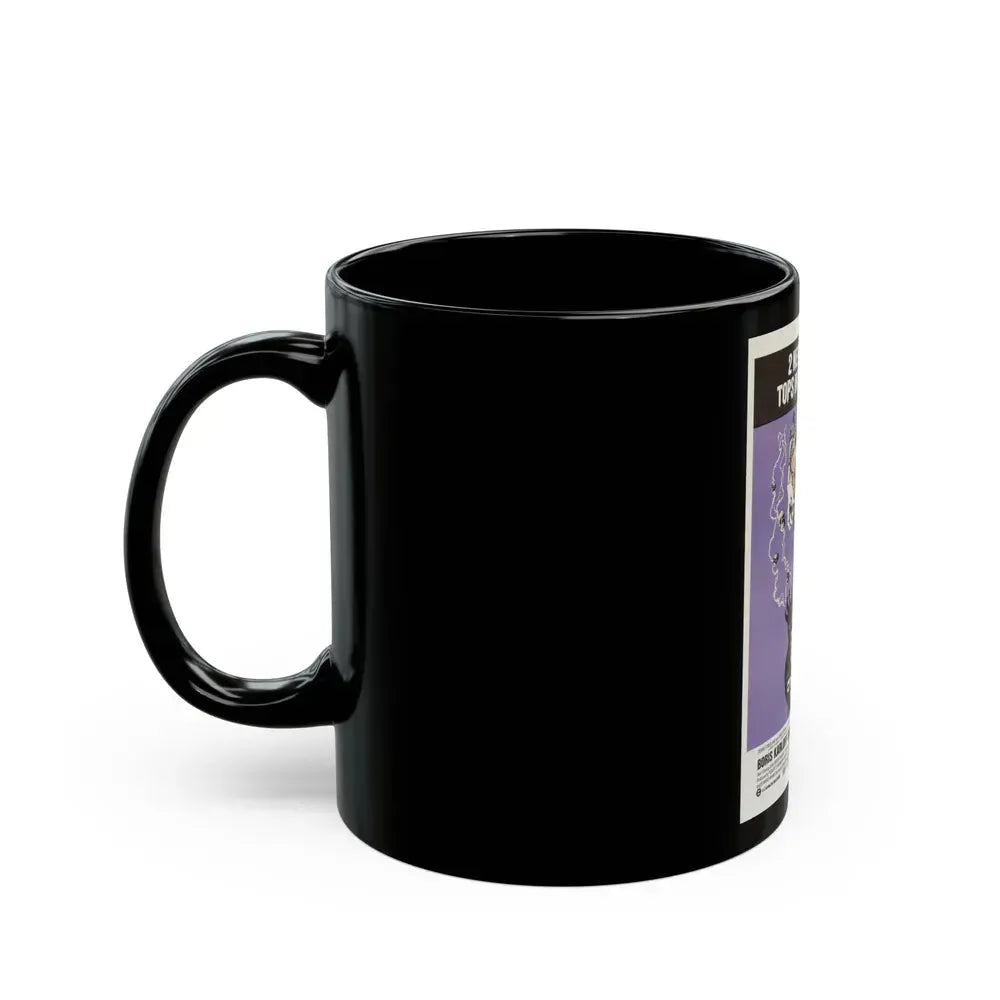 CAULDRON OF BLOOD + CRUCIBLE OF HORROR 1971 Movie Poster - Black Coffee Mug - Go Mug Yourself