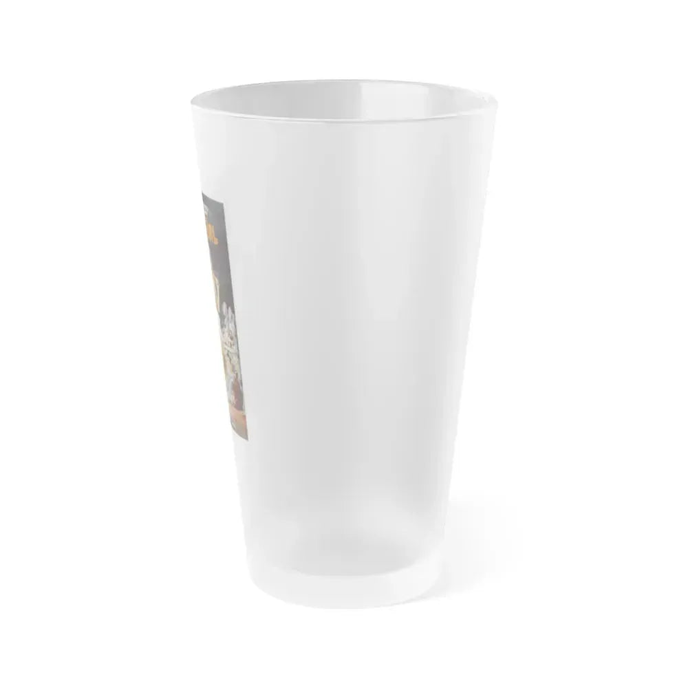 CAVEGIRL 1985 Movie Poster - Frosted Pint Glass 16oz - Go Mug Yourself