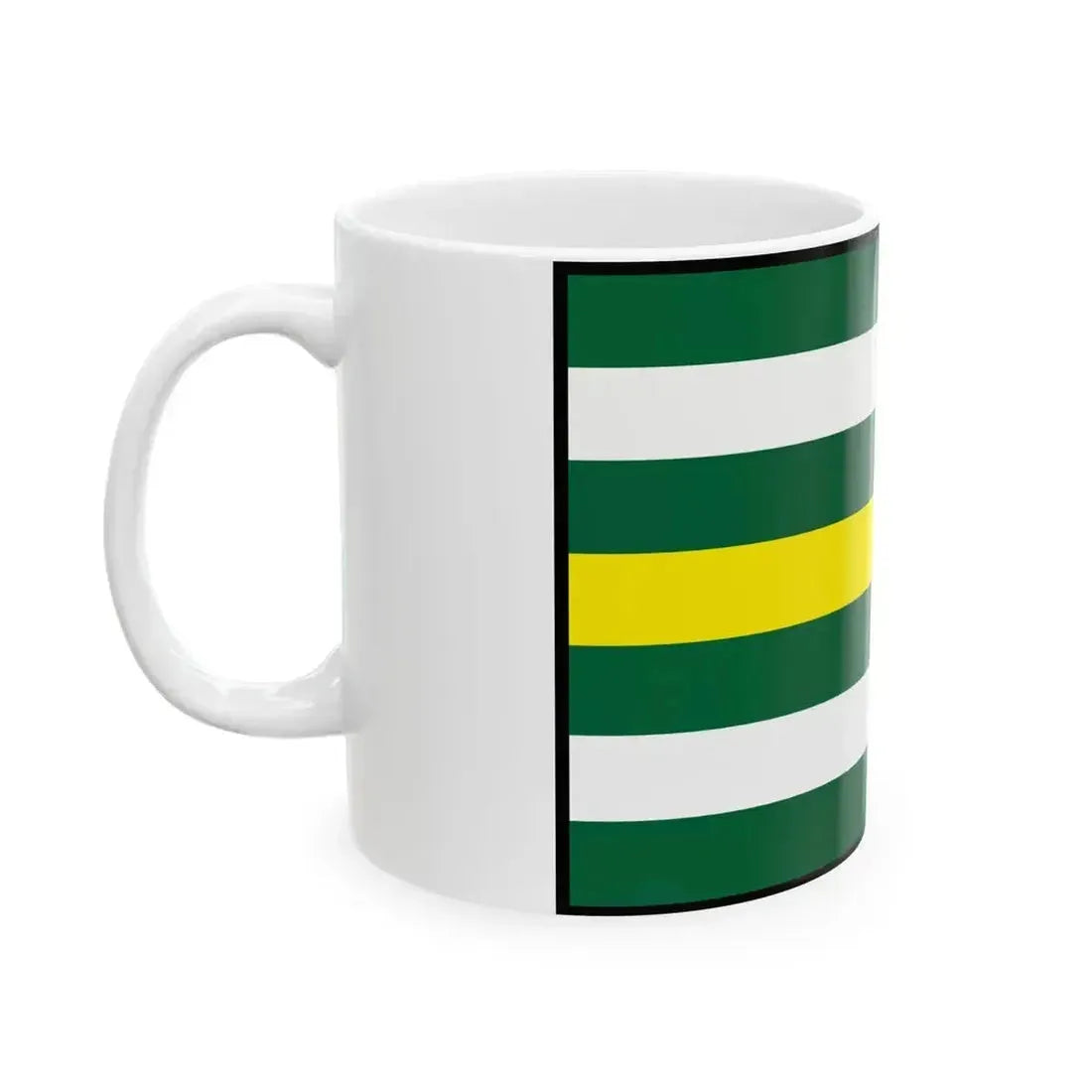 Cebovce Velky Krtis Flag (Slovakia) White Coffee Mug - Go Mug Yourself