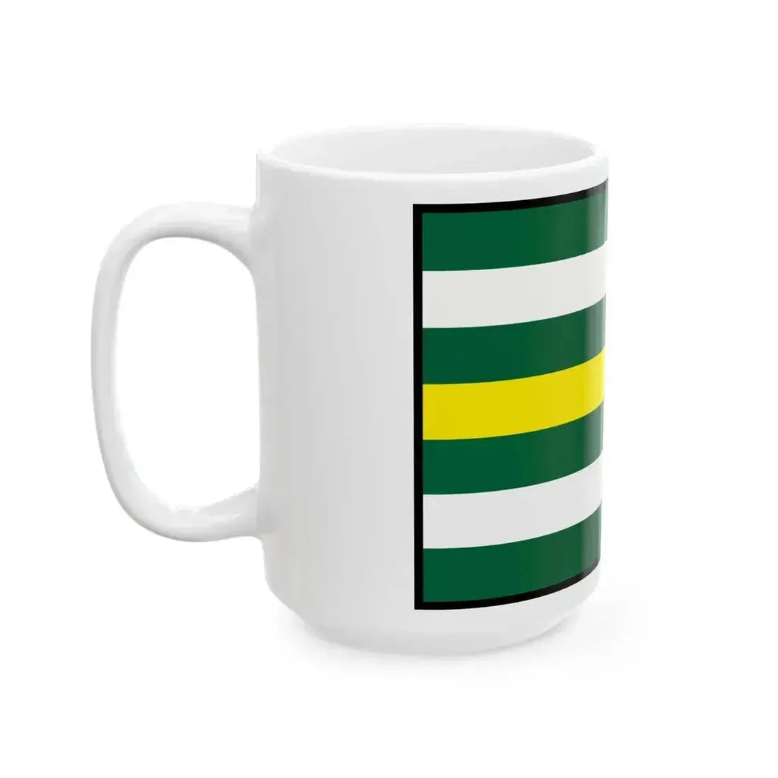 Cebovce Velky Krtis Flag (Slovakia) White Coffee Mug - Go Mug Yourself