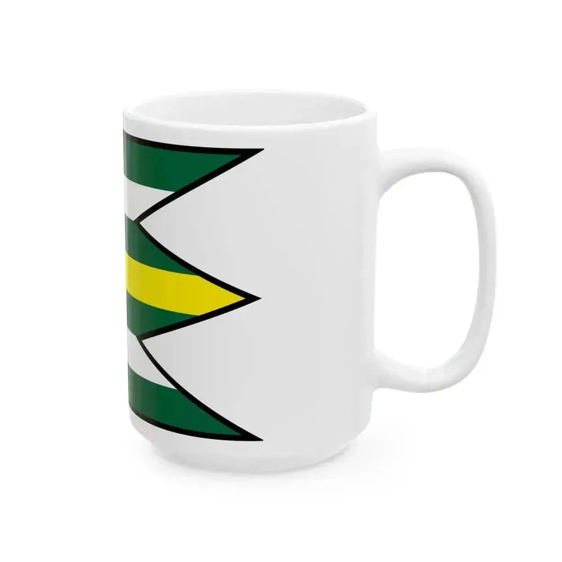 Cebovce Velky Krtis Flag (Slovakia) White Coffee Mug - Go Mug Yourself