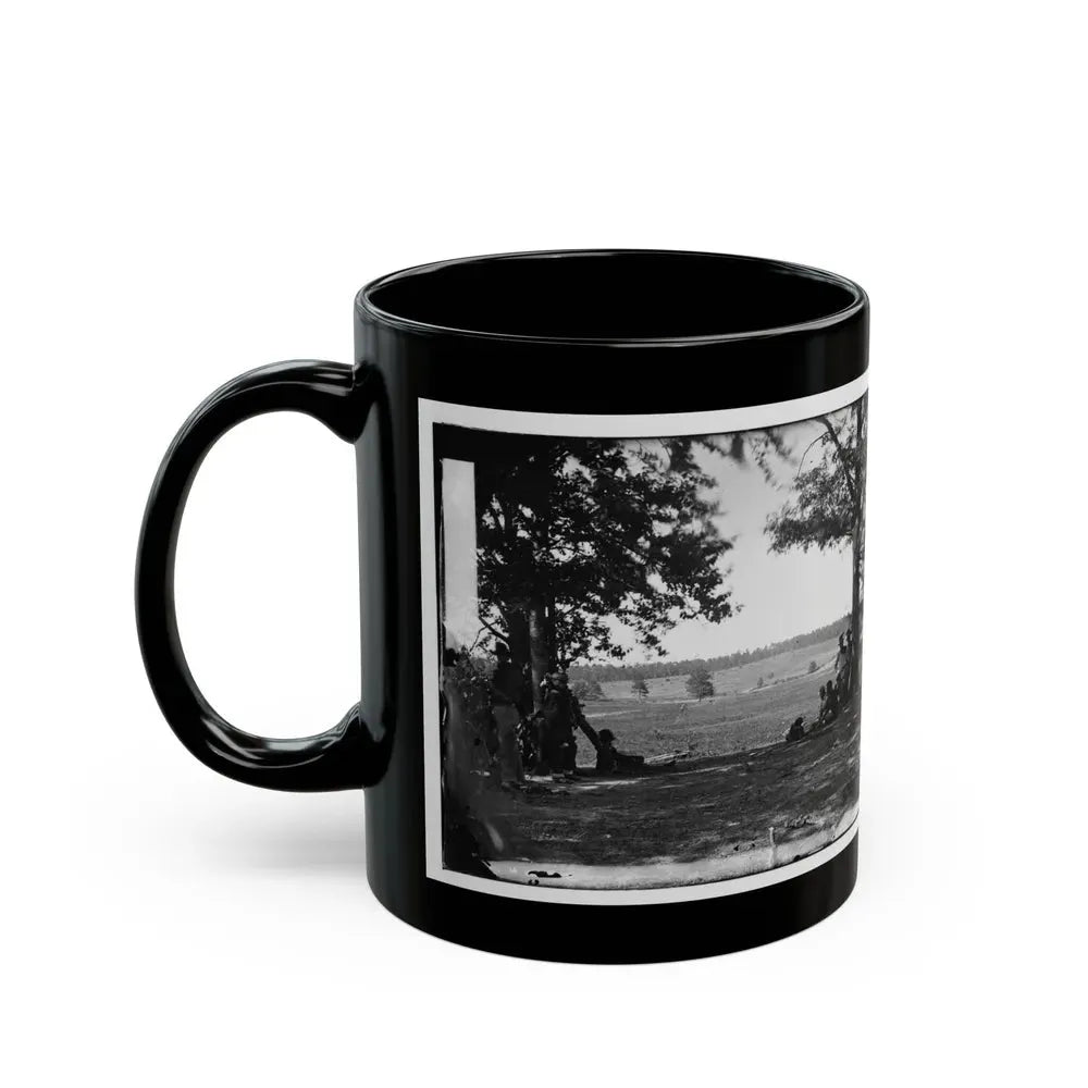 Cedar Mountain, Va. Battlefield Viewed From The West (U.S. Civil War) Black Coffee Mug - Go Mug Yourself