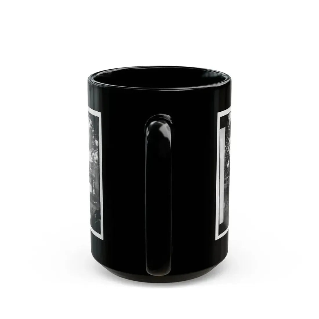 Cedar Mountain, Va. Federal Battery Fording A Tributary Of The Rappahannock On The Day Of Battle (U.S. Civil War) Black Coffee Mug - Go Mug Yourself