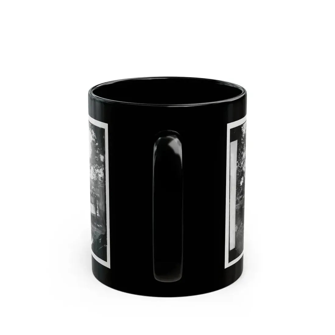 Cedar Mountain, Va. Federal Battery Fording A Tributary Of The Rappahannock On The Day Of Battle (U.S. Civil War) Black Coffee Mug - Go Mug Yourself