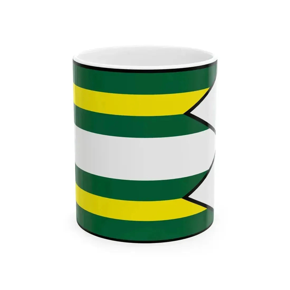 Celadice Nitra Flag (Slovakia) White Coffee Mug 11oz - Go Mug Yourself