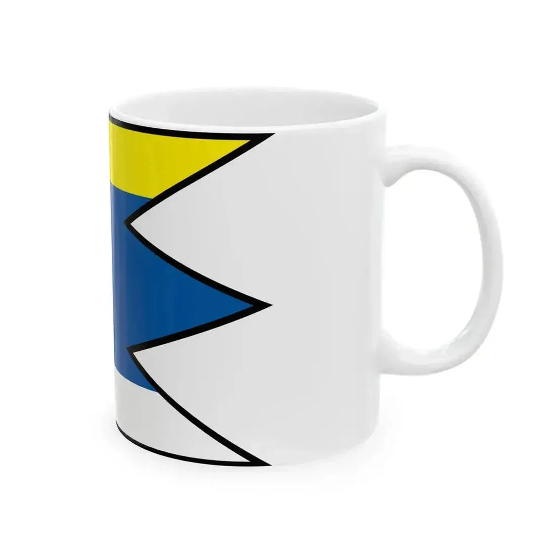 Celadince Topolcany Flag (Slovakia) White Coffee Mug - Go Mug Yourself
