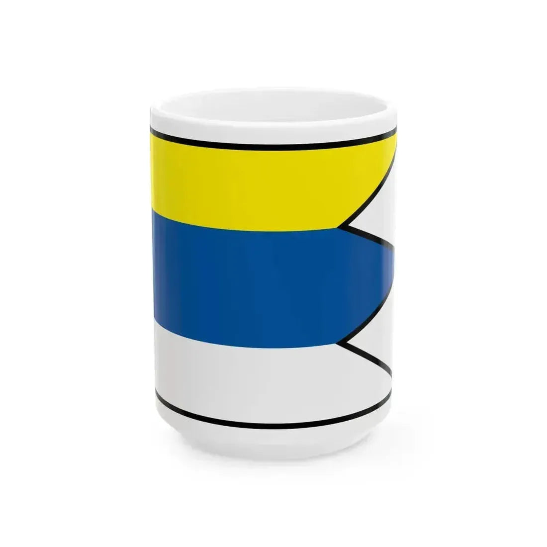 Celare Velky Krtis Flag (Slovakia) White Coffee Mug 15oz - Go Mug Yourself