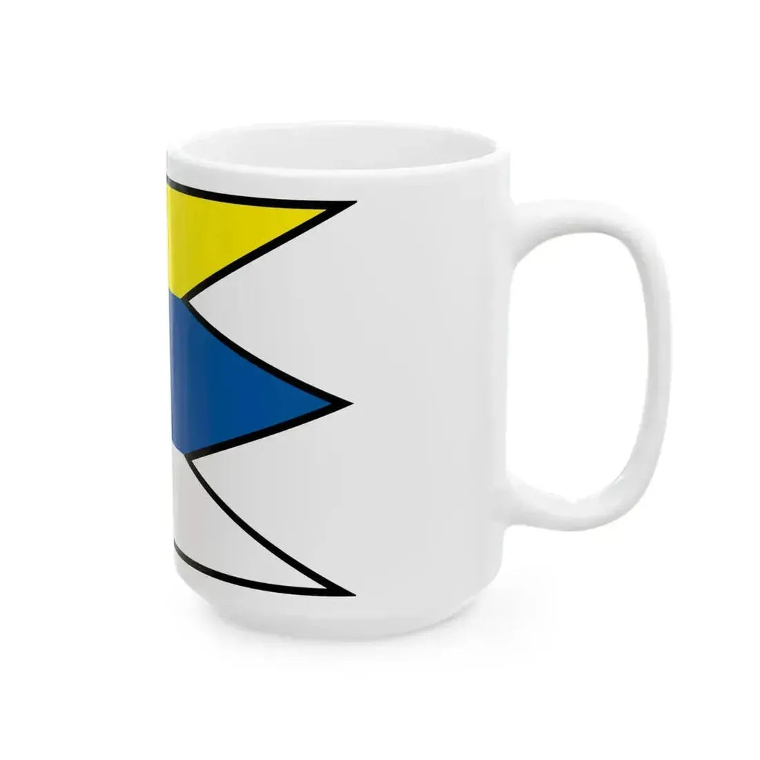 Celare Velky Krtis Flag (Slovakia) White Coffee Mug - Go Mug Yourself