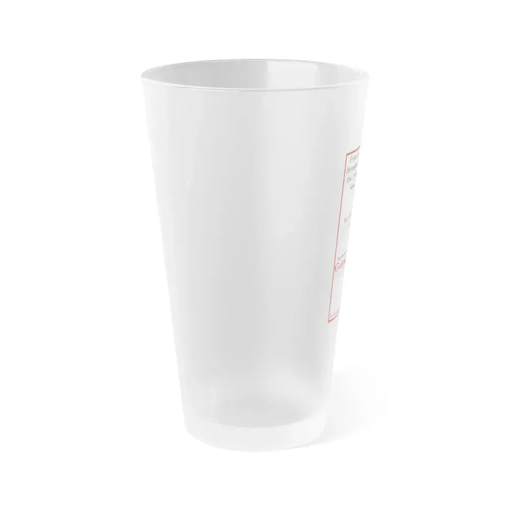 CELESTINE 1974 Movie Poster - Frosted Pint Glass 16oz - Go Mug Yourself