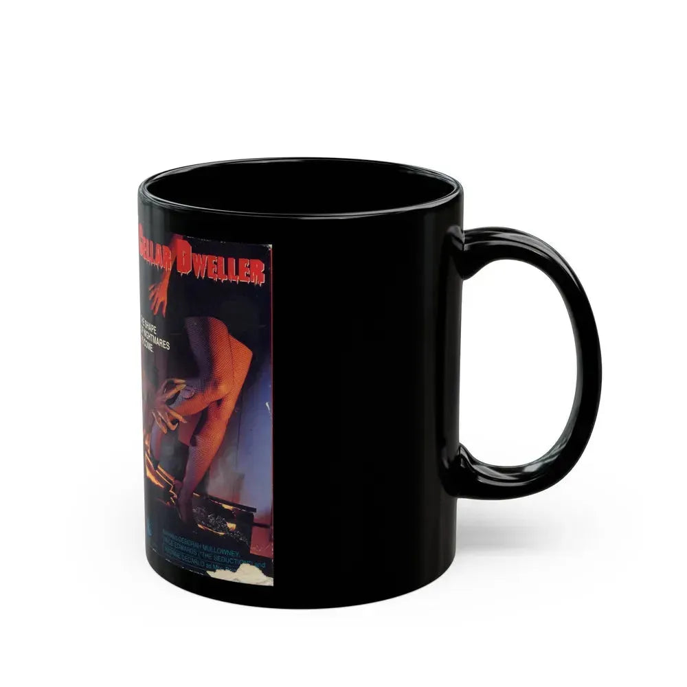 CELLAR DWELLER (VHS COVER) - Black Coffee Mug - Go Mug Yourself