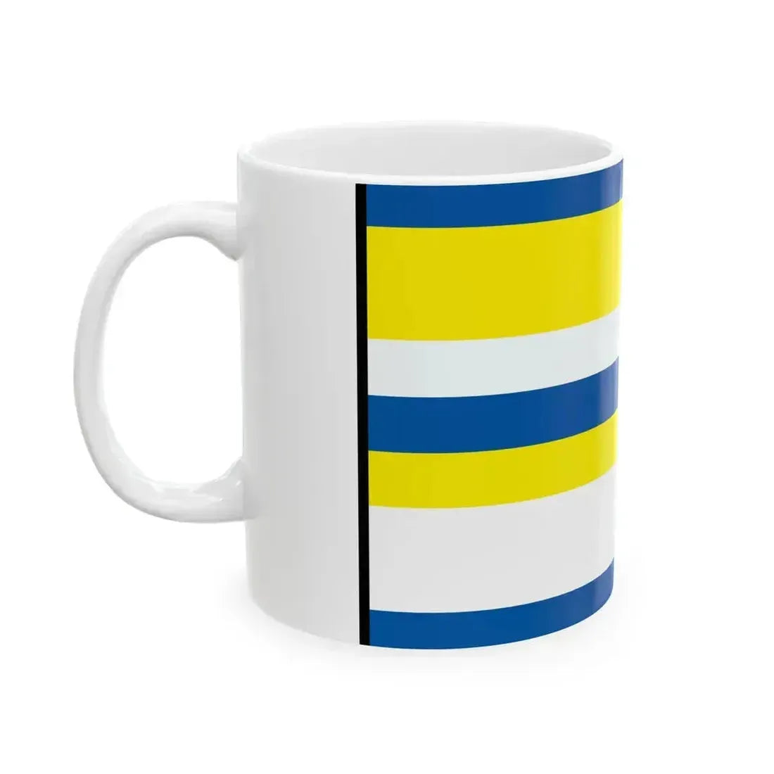 Celovce Presov Flag (Slovakia) White Coffee Mug - Go Mug Yourself
