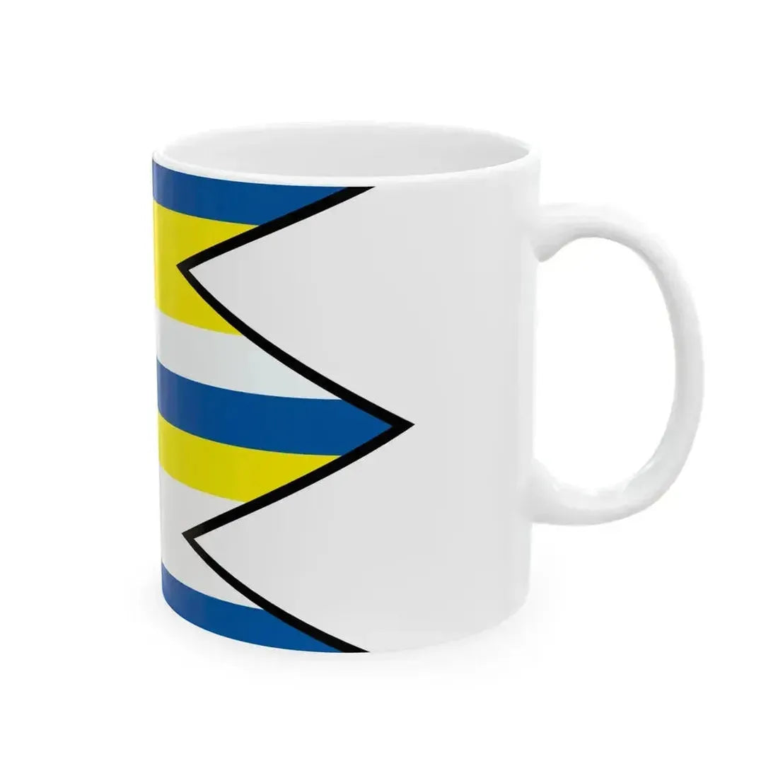 Celovce Presov Flag (Slovakia) White Coffee Mug - Go Mug Yourself