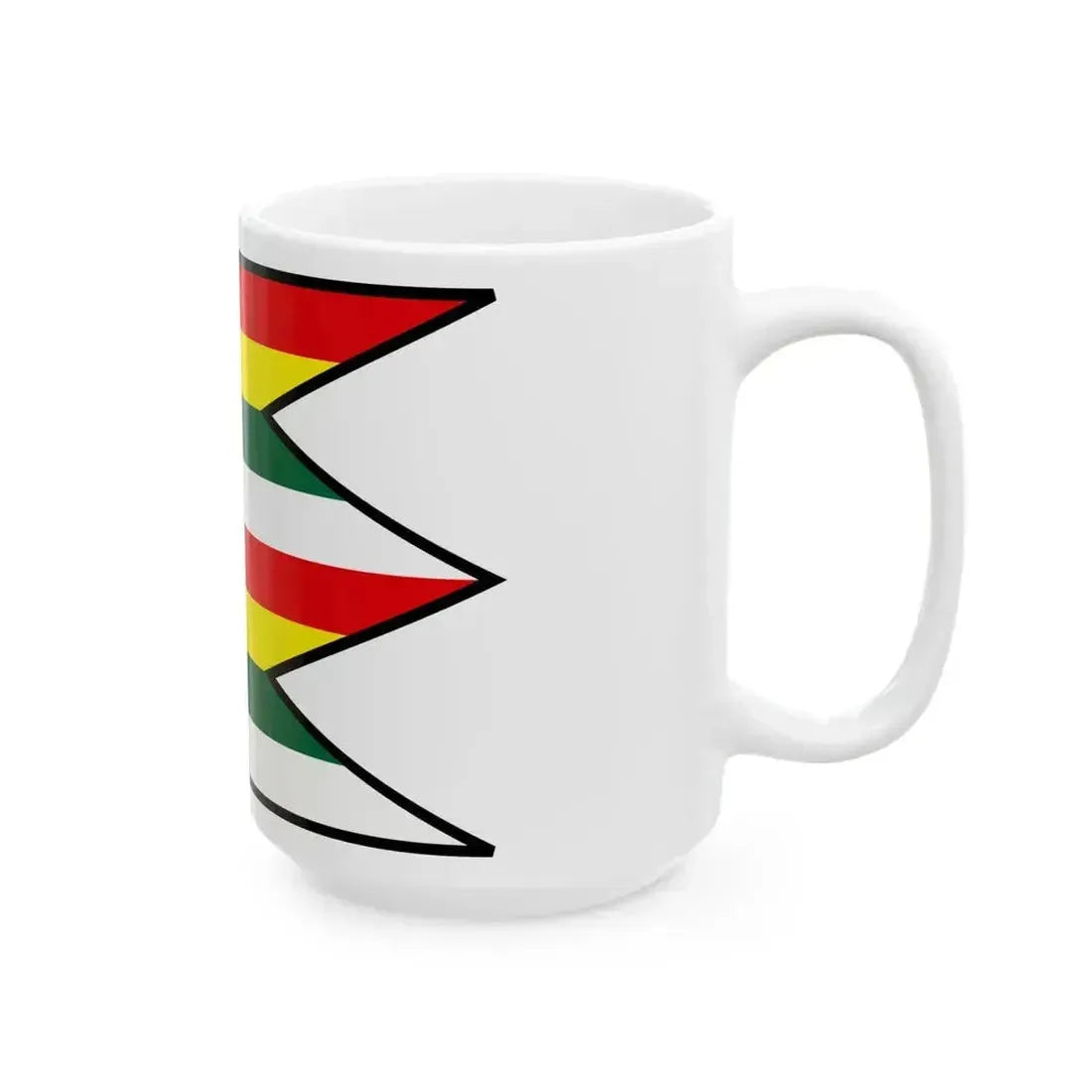 Celovce Trebisov Flag (Slovakia) White Coffee Mug - Go Mug Yourself