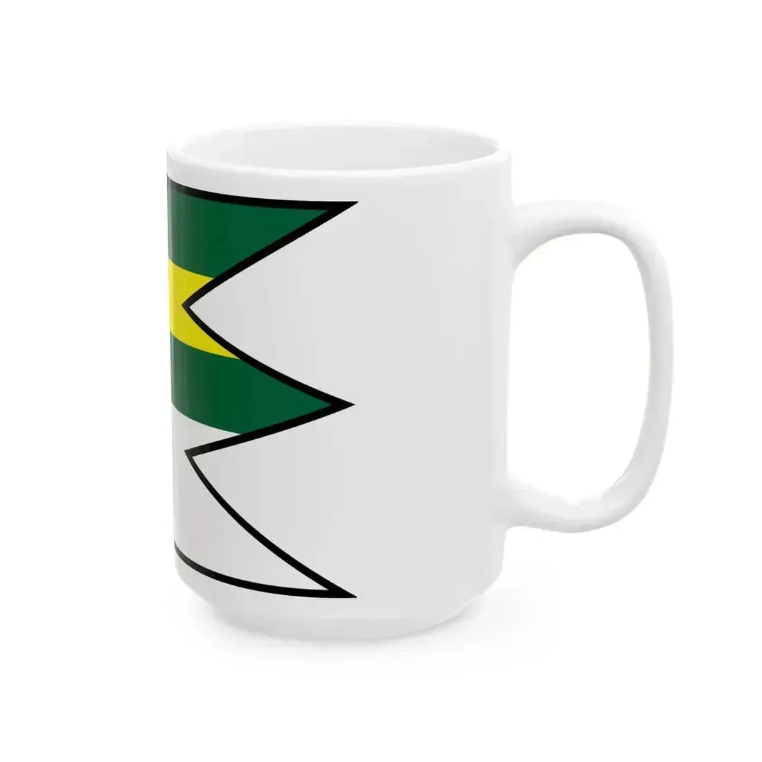 Celovce Velky Krtis Flag (Slovakia) White Coffee Mug - Go Mug Yourself