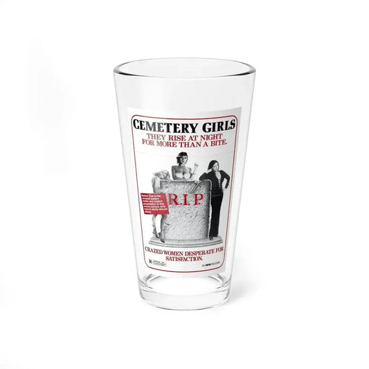 CEMETERY GIRLS (COUNT DRACULA'S GREAT LOVE) 1973 Movie Poster - Pint Glass 16oz 16oz - Go Mug Yourself
