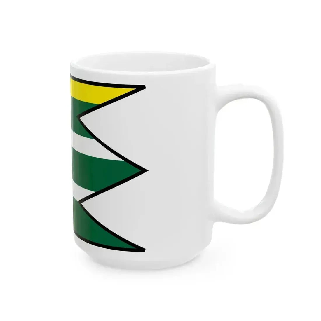 Cenkovce Dunajska Streda Flag (Slovakia) White Coffee Mug - Go Mug Yourself