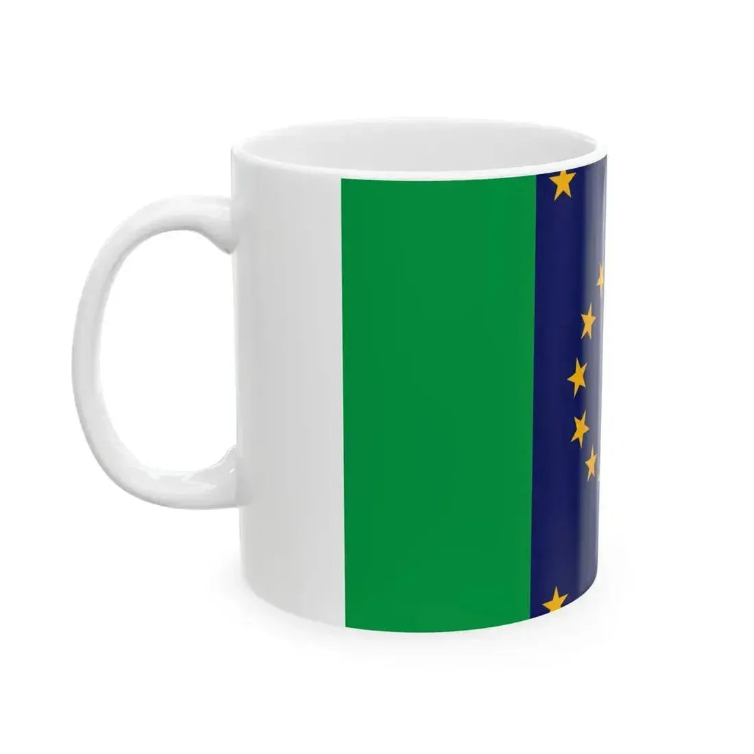 Centennial Flag (India) White Coffee Mug - Go Mug Yourself