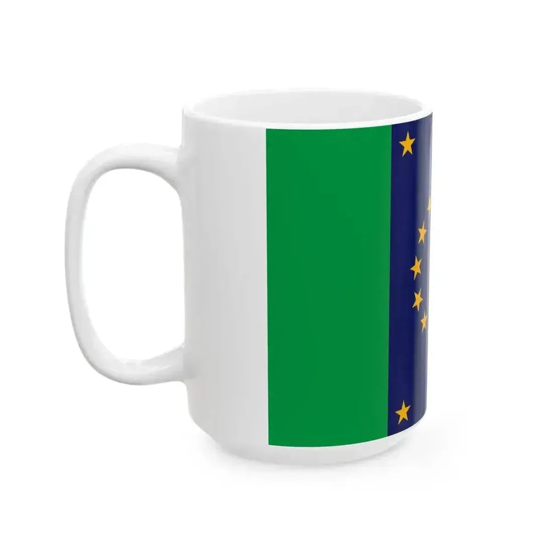 Centennial Flag (India) White Coffee Mug - Go Mug Yourself