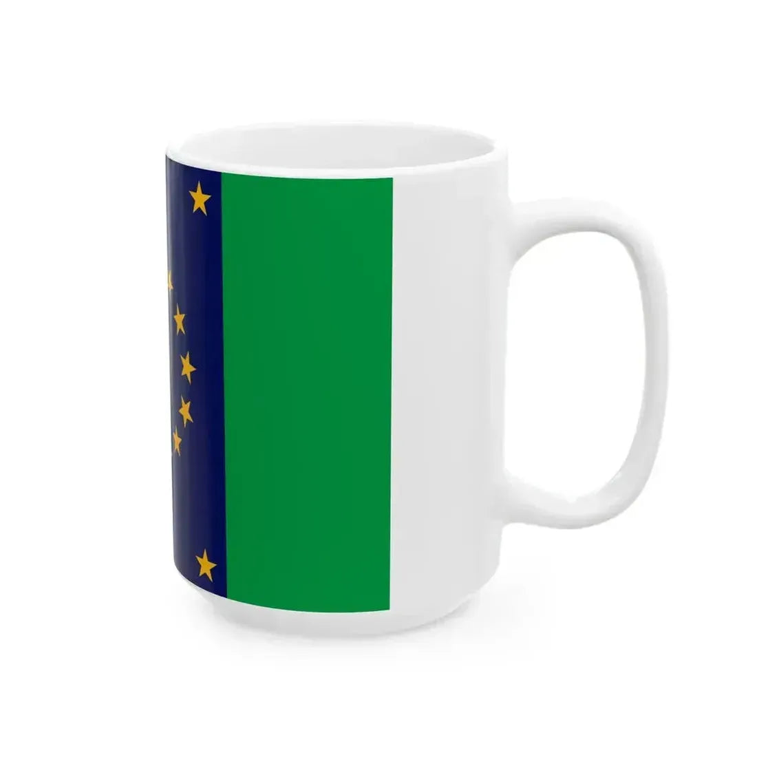 Centennial Flag (India) White Coffee Mug - Go Mug Yourself