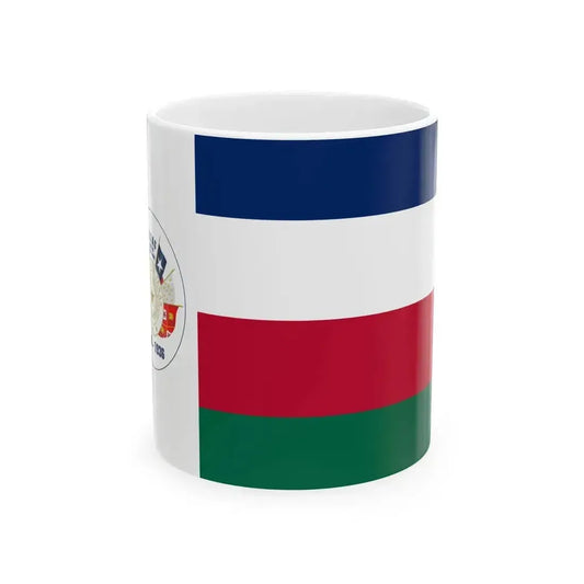 Centennial Flag of Texas (United States) White Coffee Mug 11oz - Go Mug Yourself