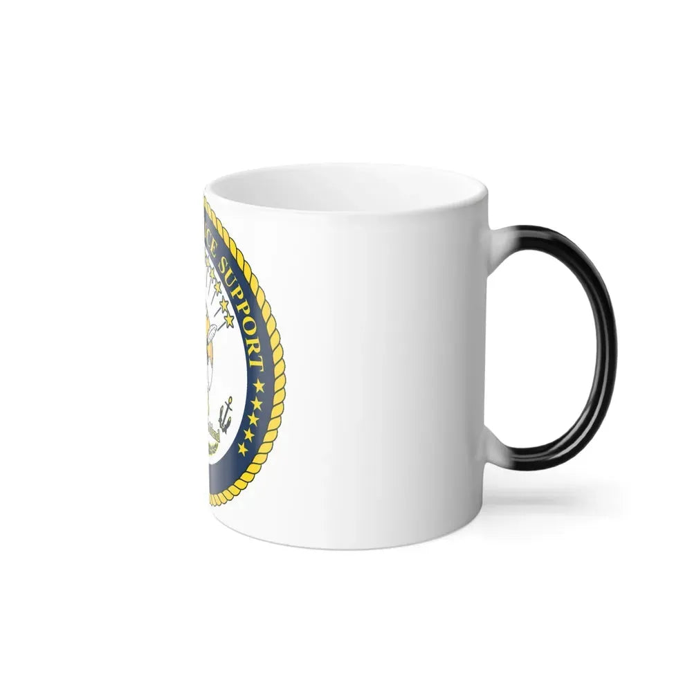 Center for Service Support Newport RI (U.S. Navy) Color Changing Mug 11oz - Go Mug Yourself