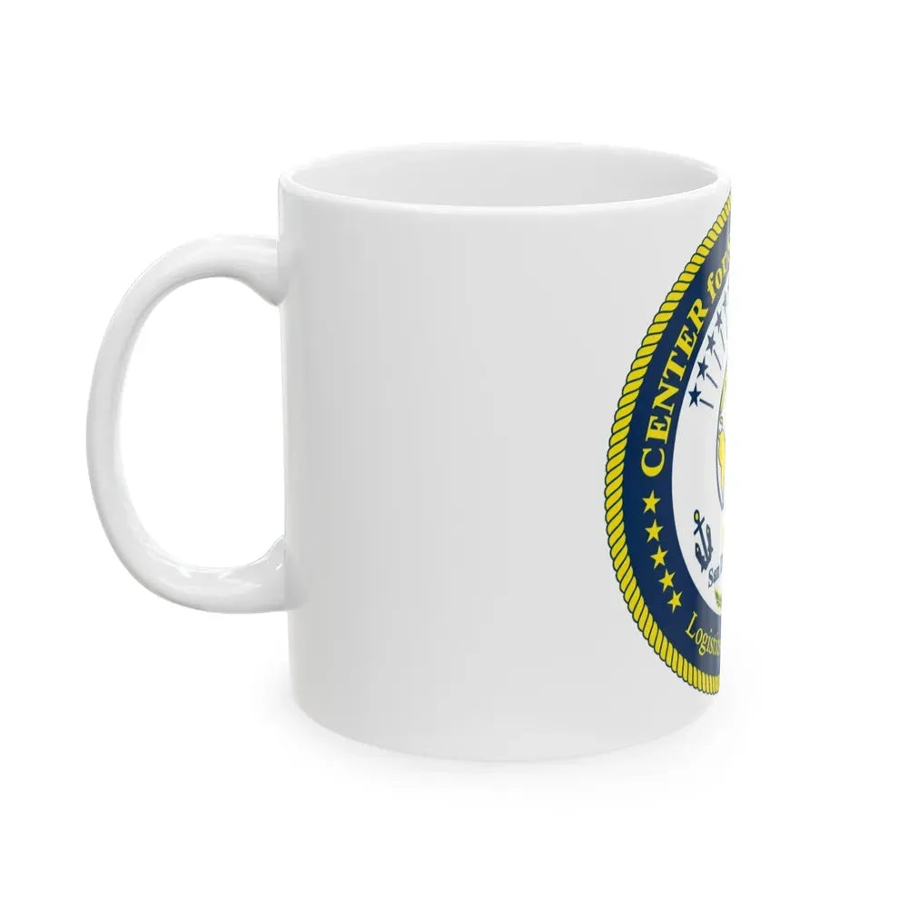 Center for Service Support San DiegoCA CSS (U.S. Navy) White Coffee Mug - Go Mug Yourself