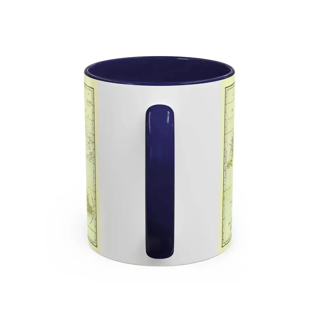 Central America - Cuba (1906) (Map) Accent Coffee Mug - Go Mug Yourself