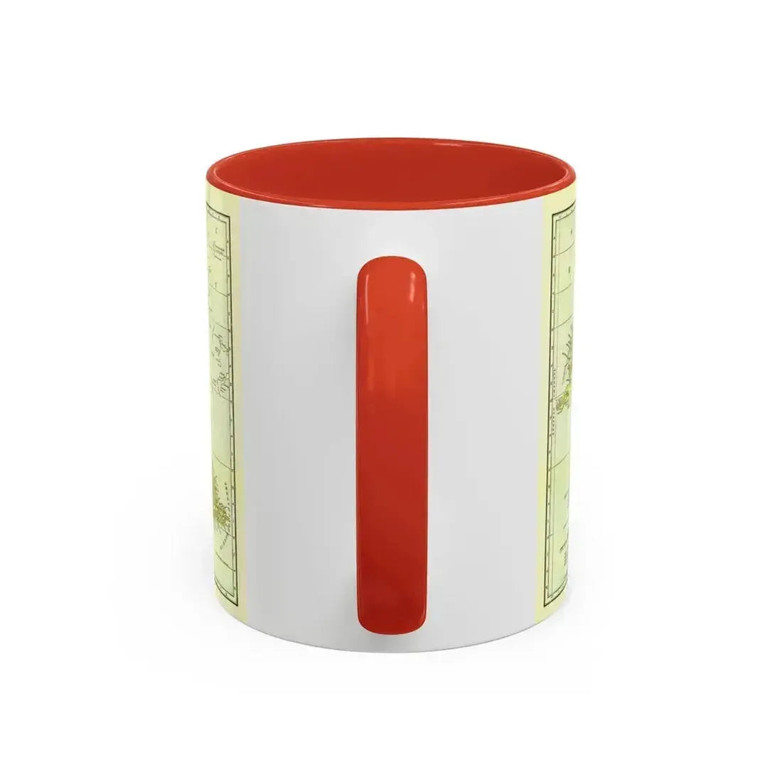 Central America - Cuba (1906) (Map) Accent Coffee Mug - Go Mug Yourself