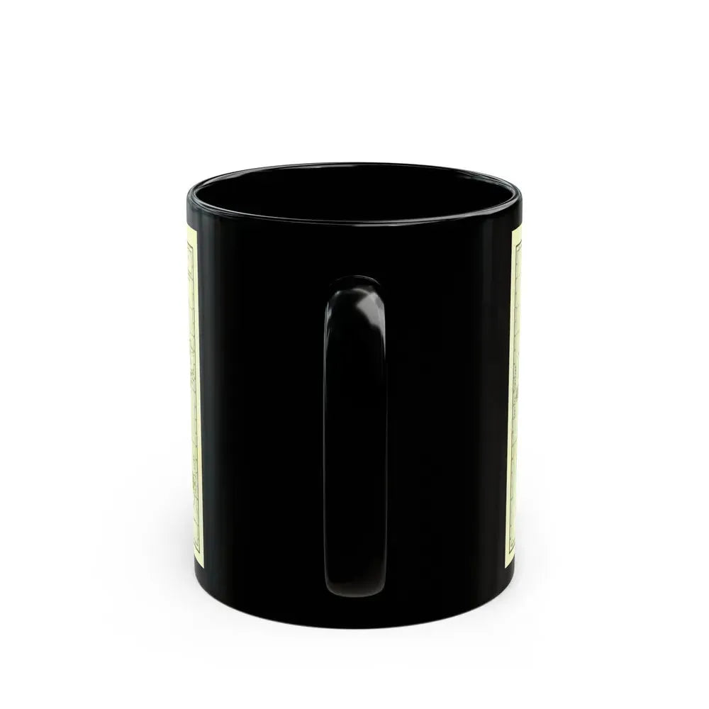 Central America - Cuba (1906) (Map) Black Coffee Mug - Go Mug Yourself