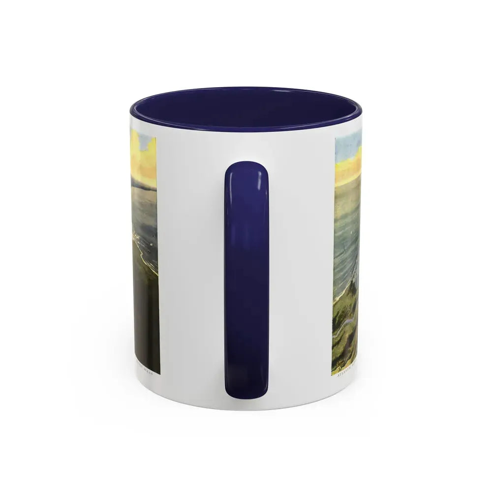 Central America - Panama Canal (1912) (Map) Accent Coffee Mug - Go Mug Yourself