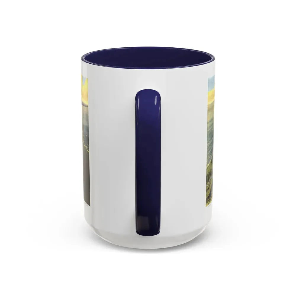 Central America - Panama Canal (1912) (Map) Accent Coffee Mug - Go Mug Yourself